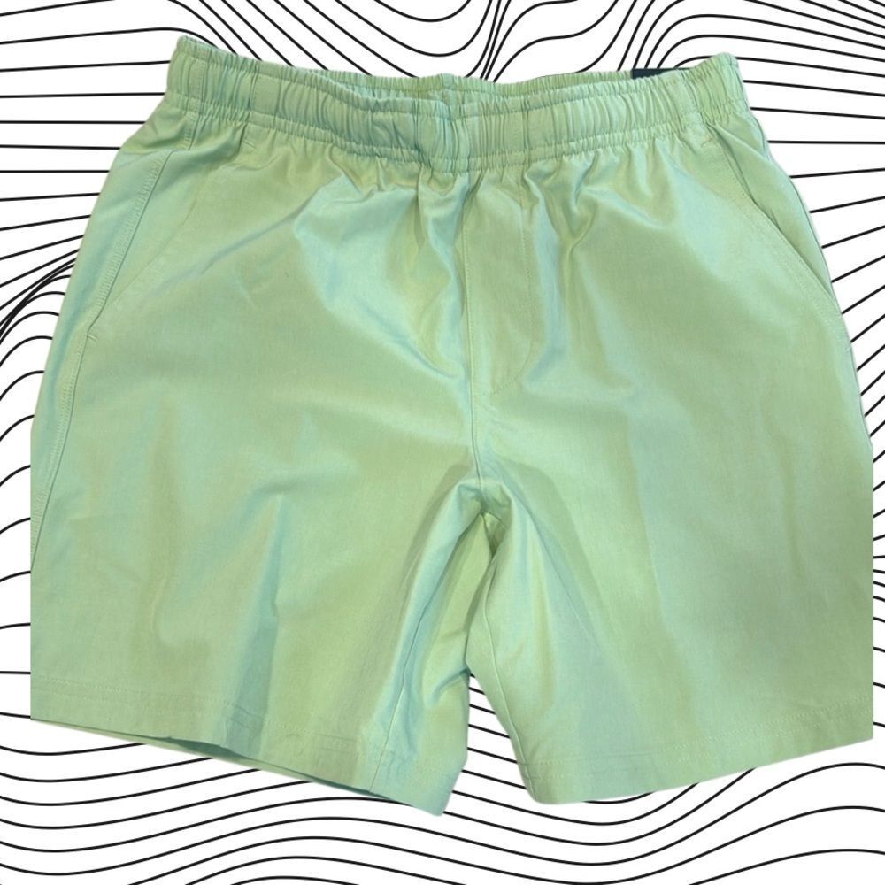 DSG Boy's Green Agility Shorts